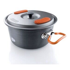 NEW GSI Outdoors Cambing, Picnic Halulite Pot - 4.7 Liters Grey